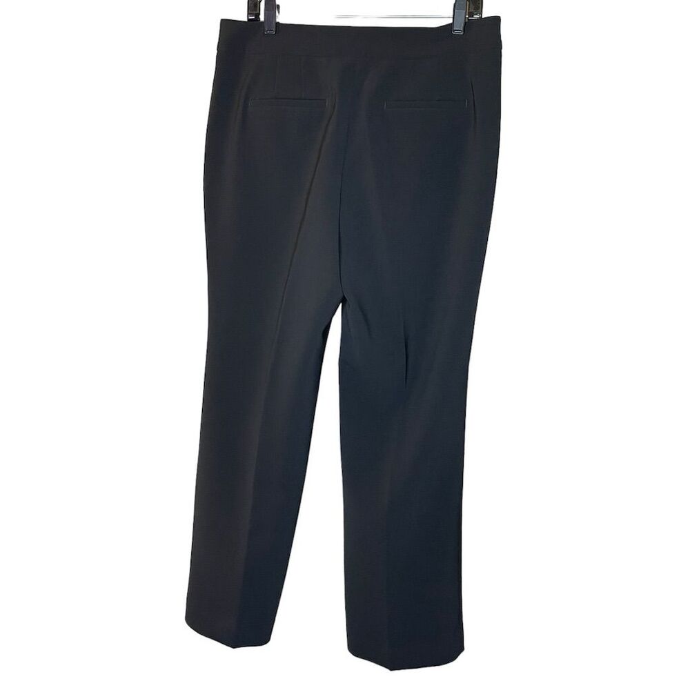 Talbots Women's Black Dress Pants Size 12P Petite Straight Leg Stretch Formal - Picture 2 of 5